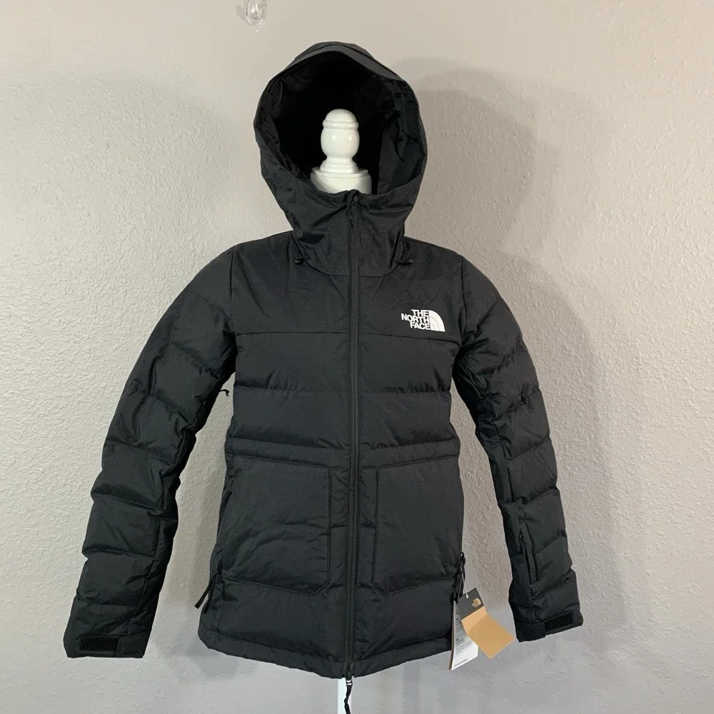 The North Face TNF Women's Small Black First Turn 550 Down Waterproof Jacket NEW